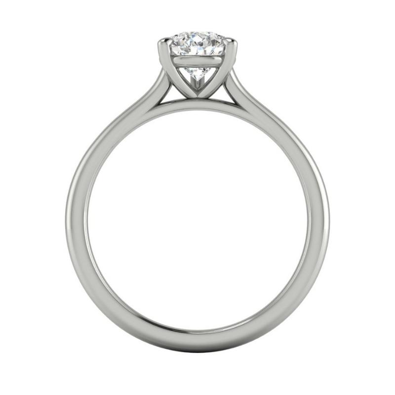 Pear Solitaire Engagement Ring - Image 10