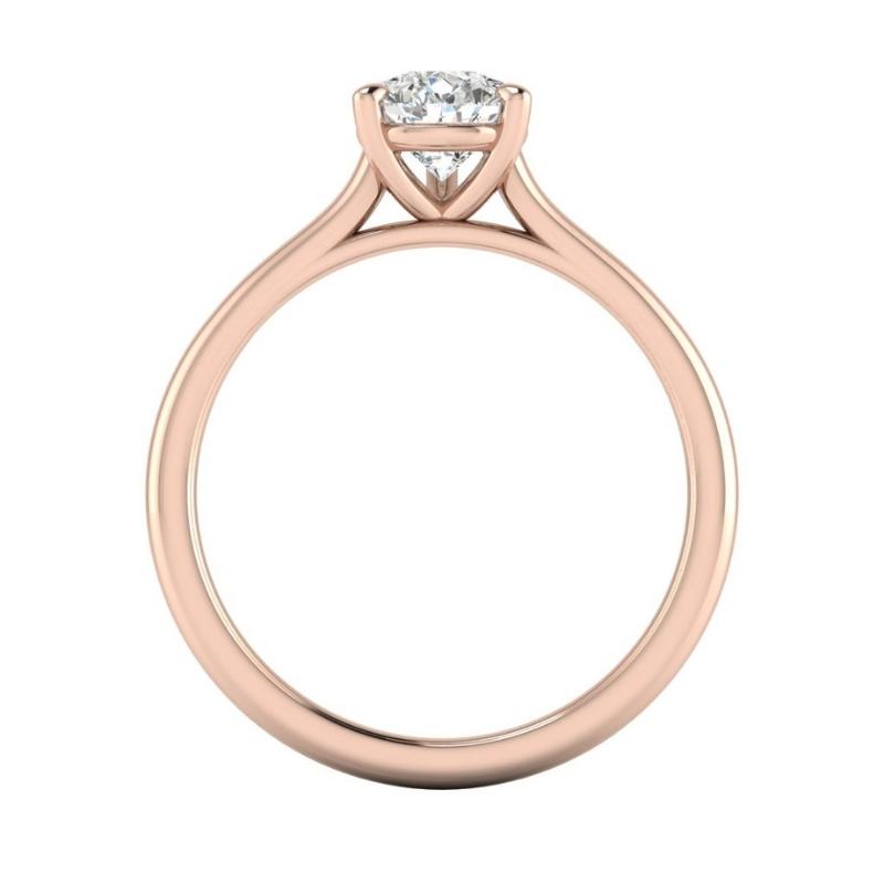Pear Solitaire Engagement Ring - Image 15