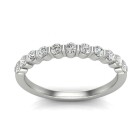 Floating Half Eternity Band - Image 6