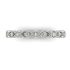 Vintage Half Eternity Band - Image 8