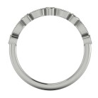 Vintage Half Eternity Band - Image 10