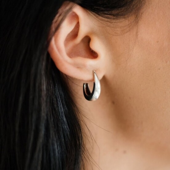 Milestone Hoop Earrings