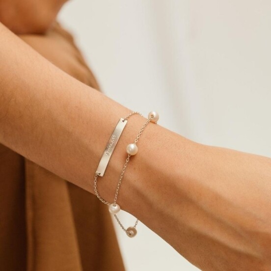 Personalised Bar Bracelet