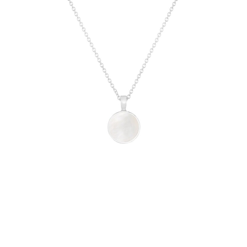 Mother-of-Pearl Circular Necklace - Image 6