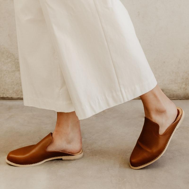 New York Mules - Tan - Image 4