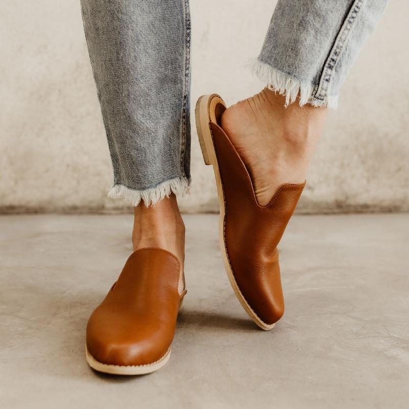 New York Mules - Tan - Image 3