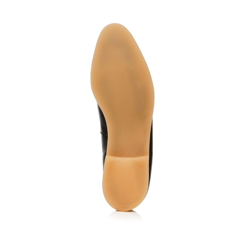 French Leather Loafers - Black - Image 7