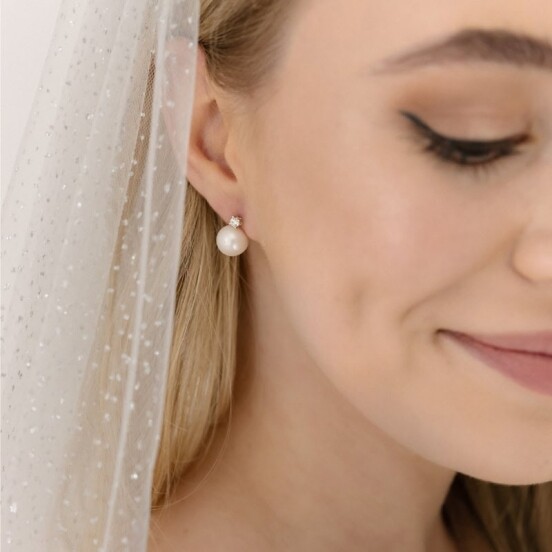 Duo Pearl Earrings
