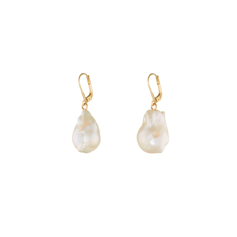 Baroque Lever Earrings - Image 5