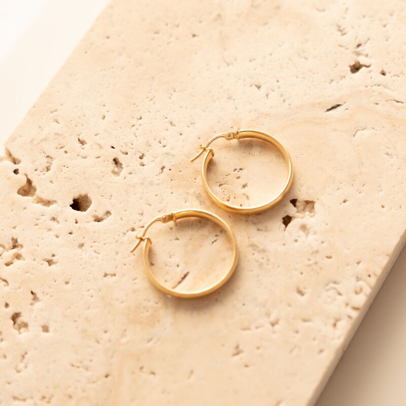 Elegant Hoop Earrings - Image 2