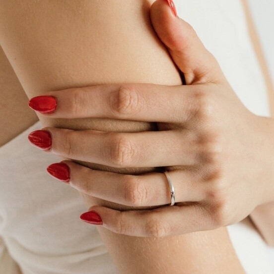 Delicate Birthstone Ring