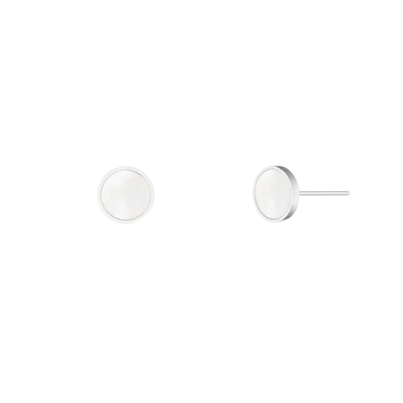 Mother-of-Pearl Circular Studs - Image 7