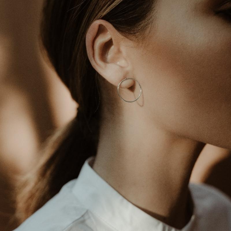 Large Circular Studs - Image 3