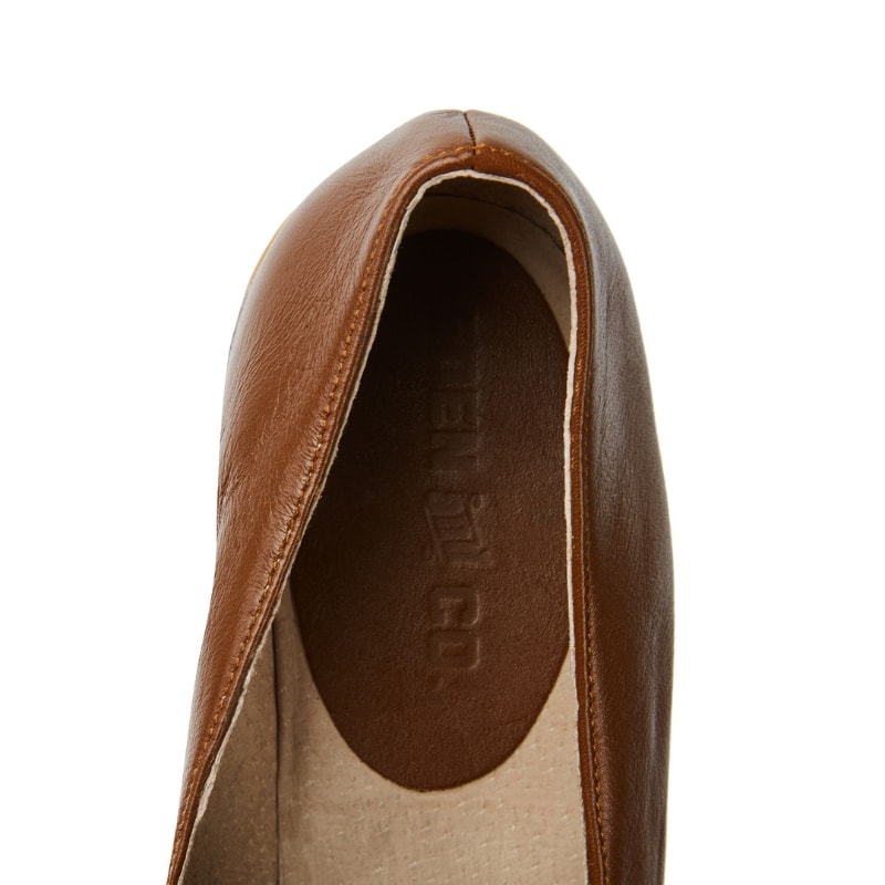 French Leather Loafers - Tan - Image 13