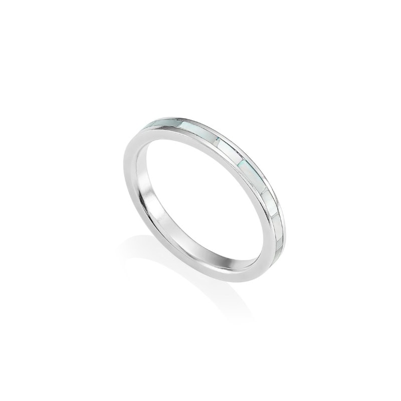 Mother-of-Pearl Inlay Ring - Image 6