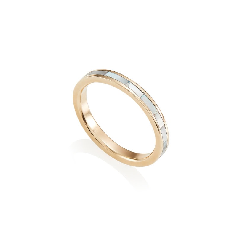 Mother-of-Pearl Inlay Ring - Image 5