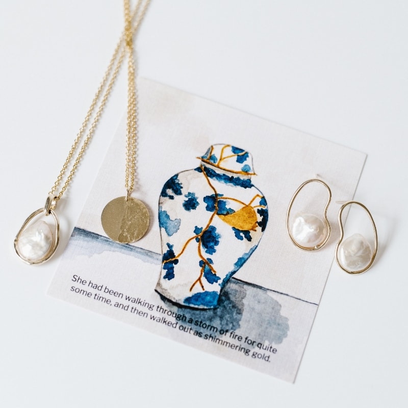 She is Gold Necklace - Image 5