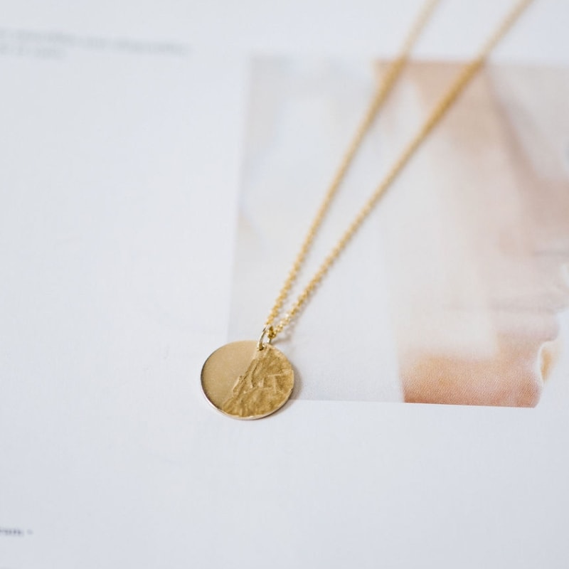 She is Gold Necklace - Image 2