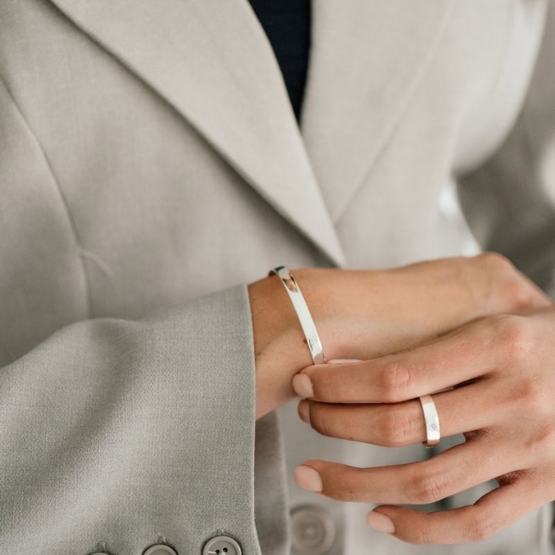 Milestone Cuff Bangle - Image 2