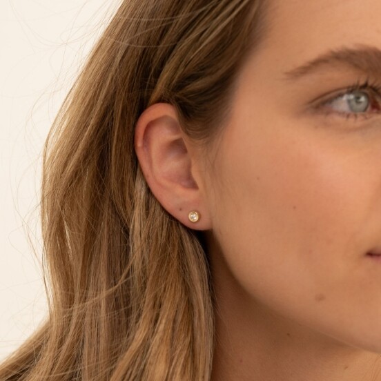 Diamond Stud Earrings