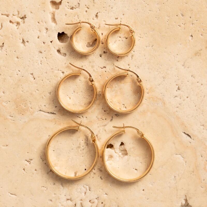 Elegant Hoop Earrings - Image 4